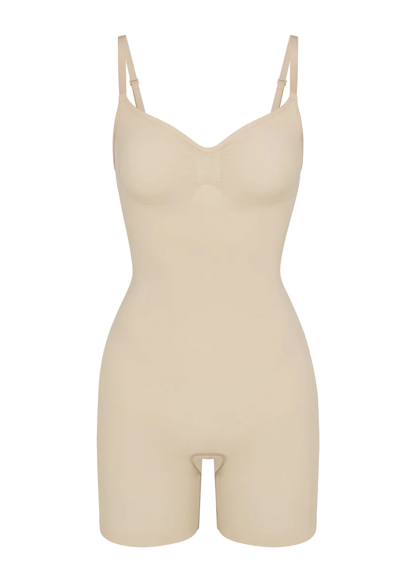 Customized mid-thigh jumpsuits